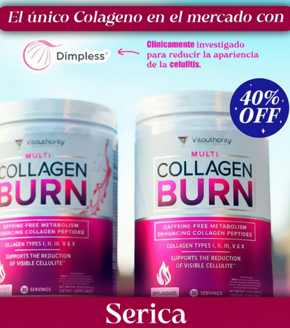 Multi Collagen Burn | Reafirma tu piel, reduce celulitis y recupera tu energía desde adentro!