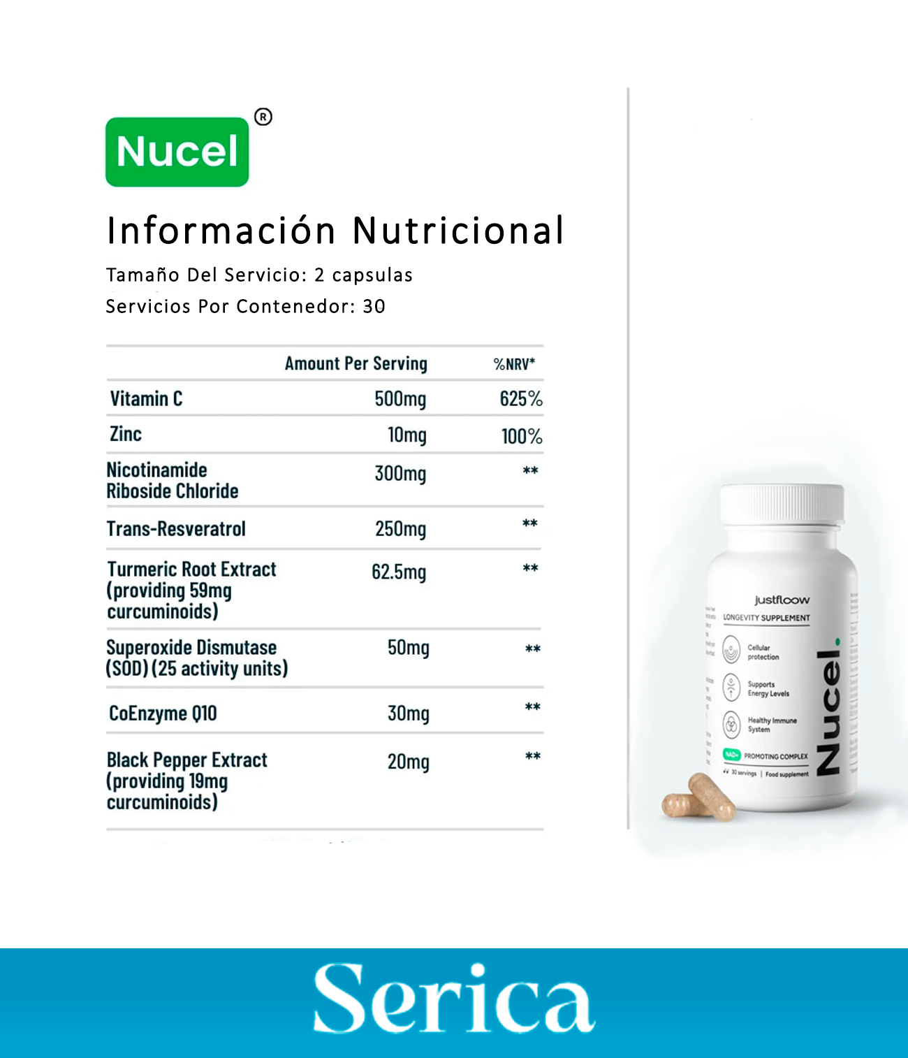 Nucel - Aumenta la energía, mejora la calidad del sueño e incrementa la resistencia