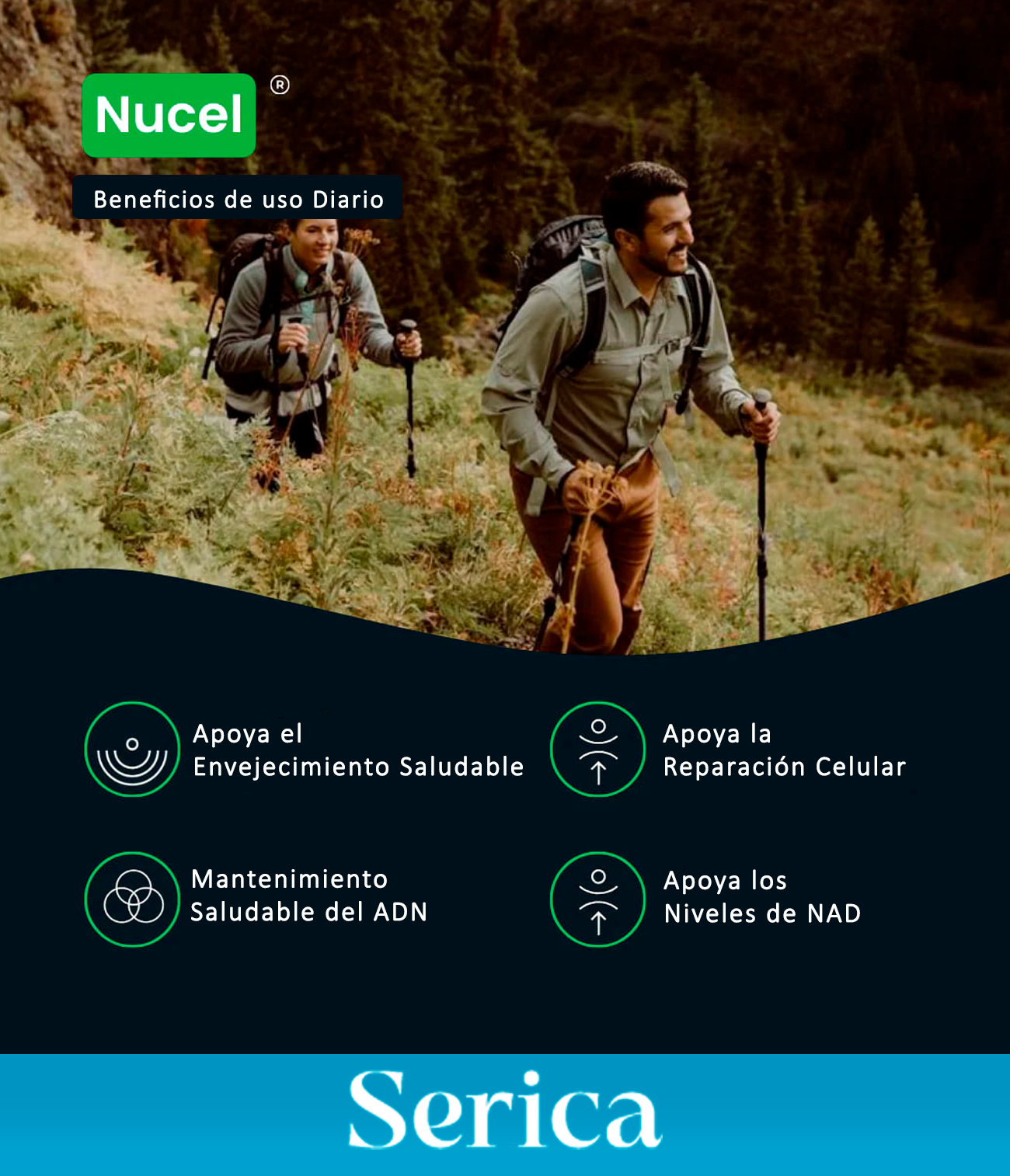 Nucel - Aumenta la energía, mejora la calidad del sueño e incrementa la resistencia