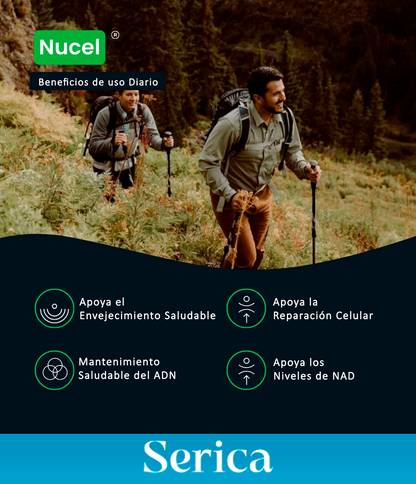 Nucel - Aumenta la energía, mejora la calidad del sueño e incrementa la resistencia