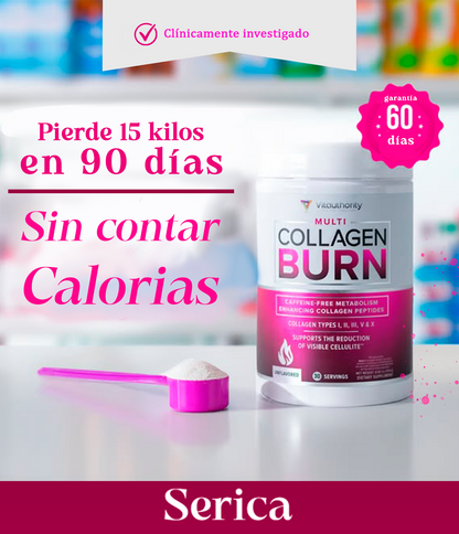 Multi Collagen Burn | Reafirma tu piel, reduce celulitis y recupera tu energía desde adentro!